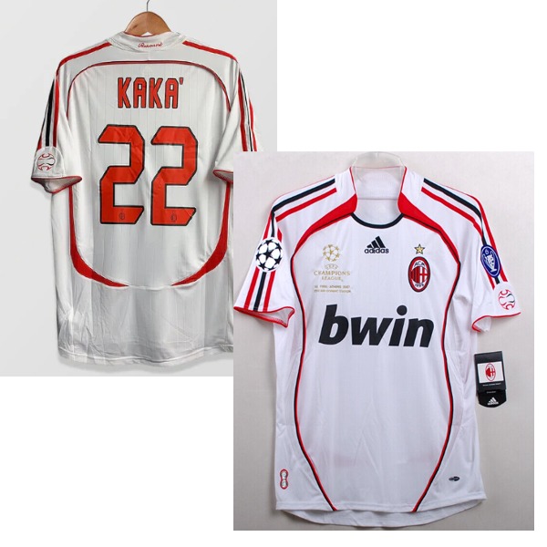 nuova KAKA' seconda divisione magliette ac milan retro 2006-2007